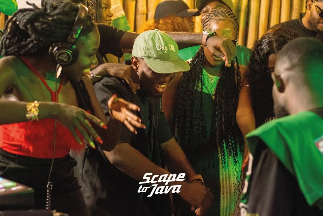 Community gathering at Scape to Java